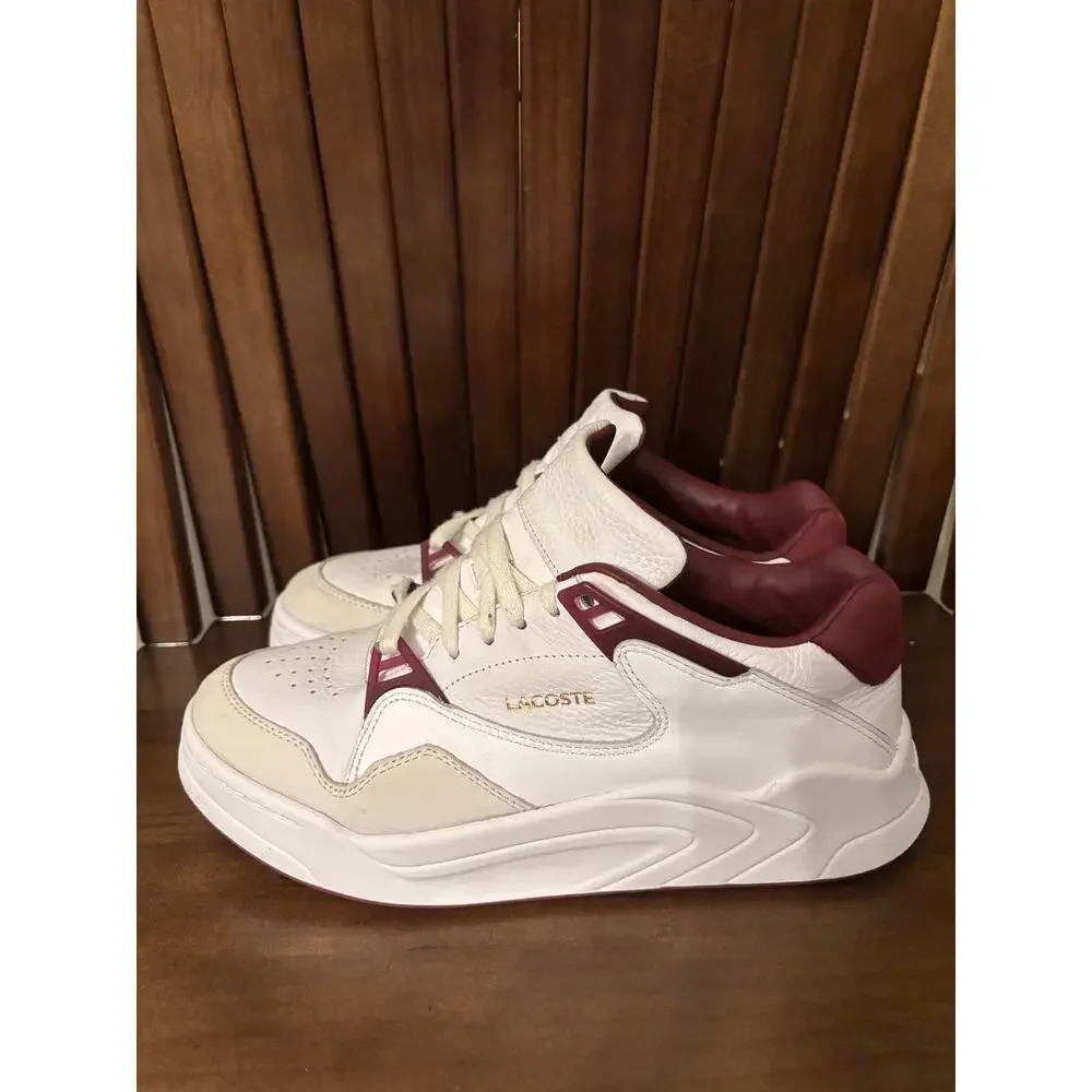Chic Lacoste Court Slam 319 3 Leather Sneakers - Women's 9